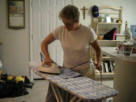 ironing